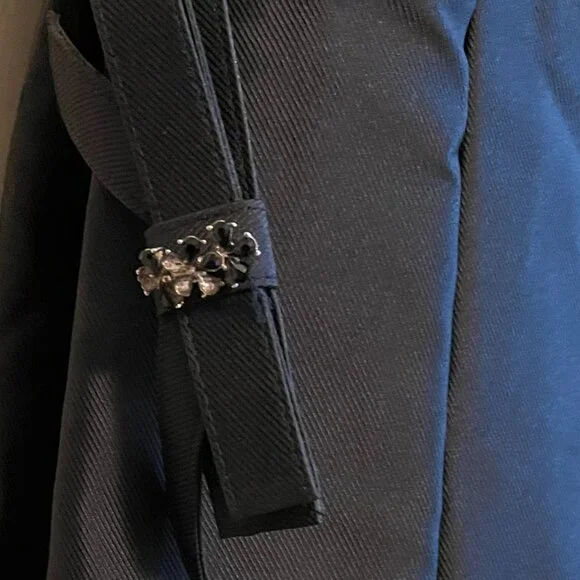 Teri Jon Silk Dress Size 14 - Picture 4 of 6